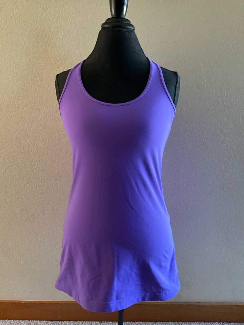 lululemon athletica Purple Scoop Neck Tank